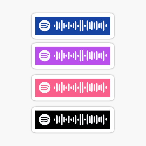 Ribs by Lorde 4PACK Sticker