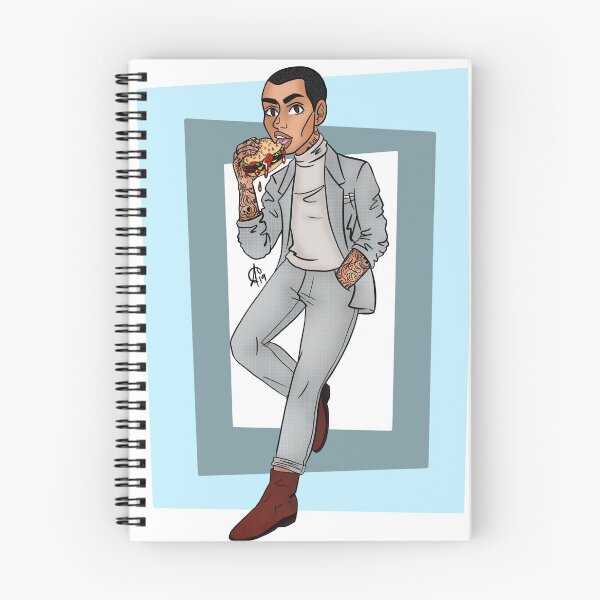Item preview, Him busy eating burgies  designed and sold by whisperingwinno.