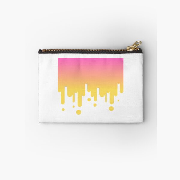 Item preview, Pink to yellow paint drip designed and sold by littledinosaurs.