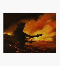 Pele Rejoicing Photographic Print