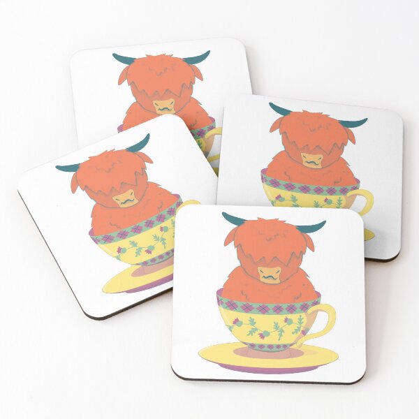 Item preview, Teacup Highland Cow designed and sold by kjeppson.