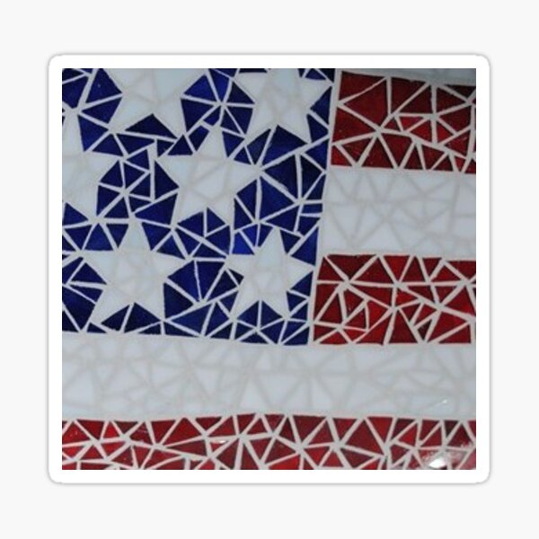 Stars and Stripes Sticker