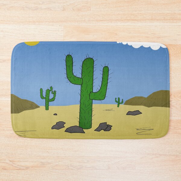 Item preview, Cactus in Desert Illustration designed and sold by shane22.