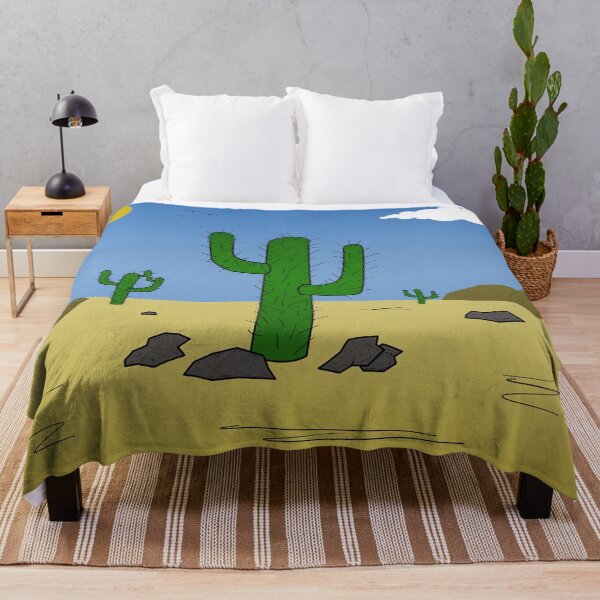 Item preview, Cactus in Desert Illustration designed and sold by shane22.