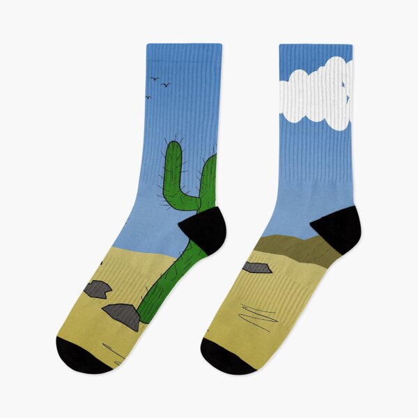 Item preview, Cactus in Desert Illustration designed and sold by shane22.
