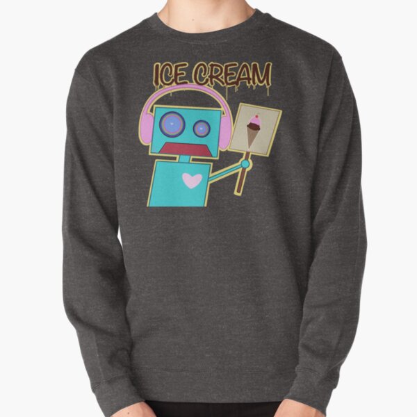 Ice Cream For All Pullover Sweatshirt