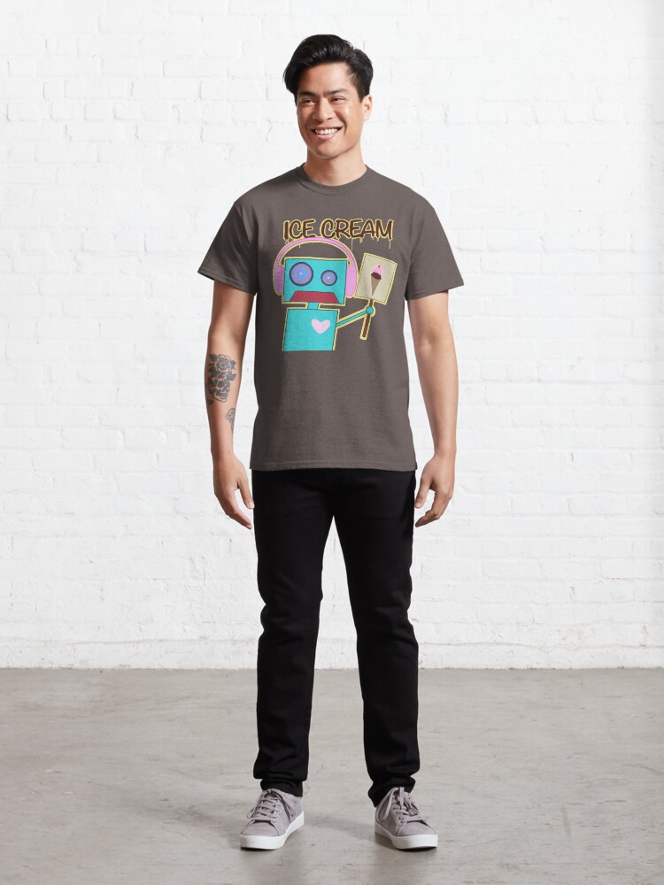 Alternate view of Ice Cream For All Classic T-Shirt