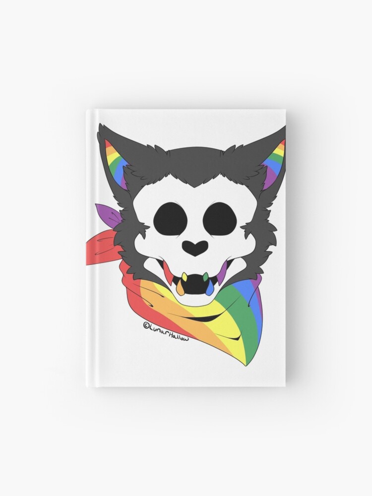 Gay Pride Skull Furry Hardcover Journal By Lunarhallow Redbubble Gay Pride Skull Furry Hardcover Journal By Lunarhallow Redbubble