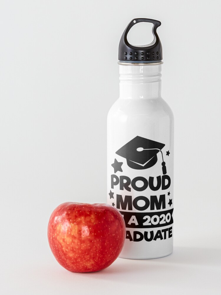 Alternate view of Proud Mom of a 2020 Graduate Water Bottle