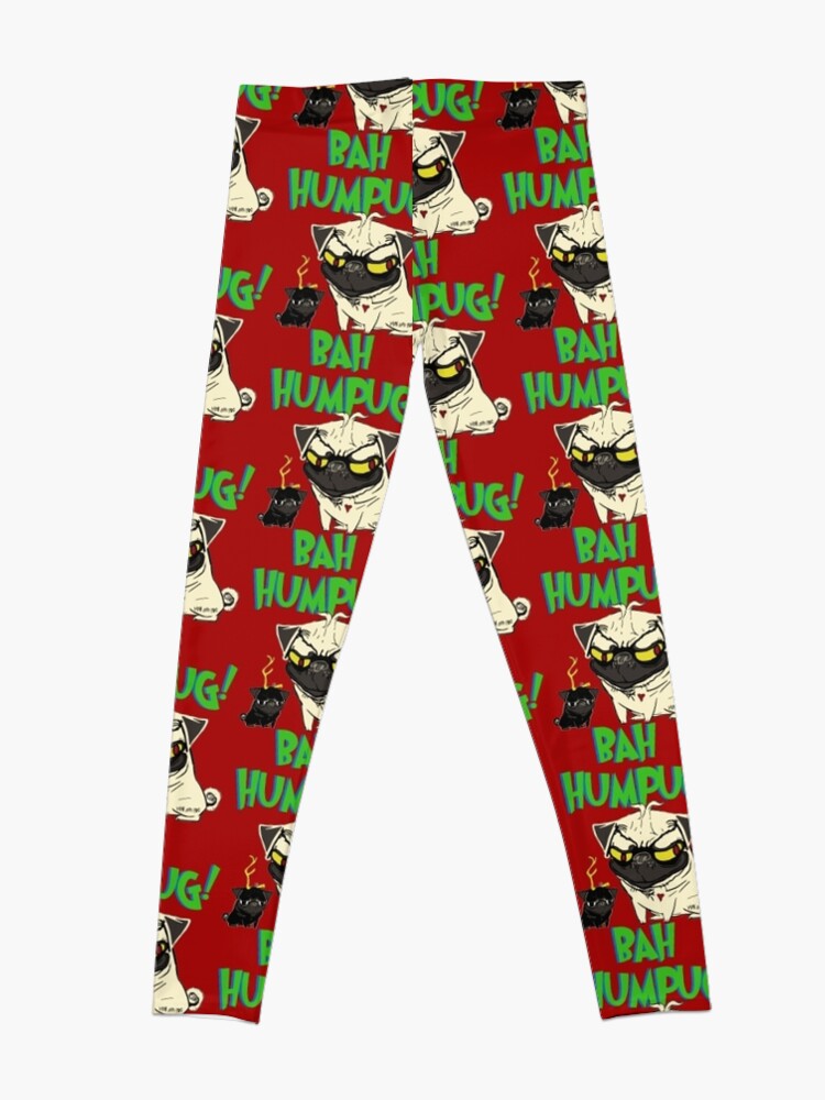 Alternate view of bah humpug Leggings