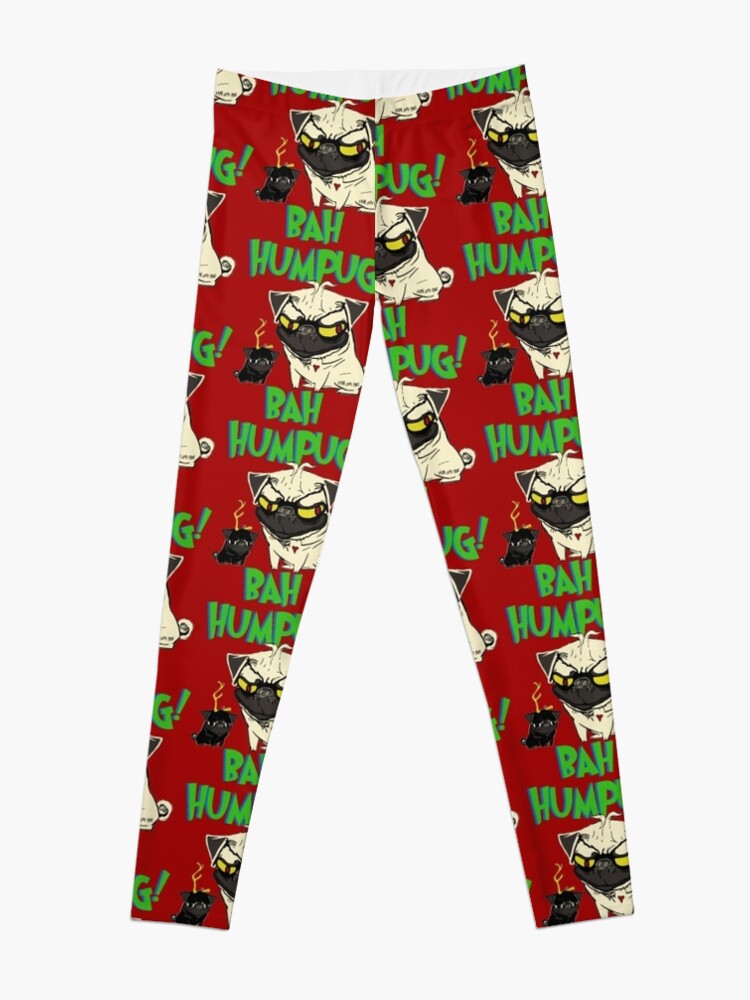Alternate view of bah humpug Leggings