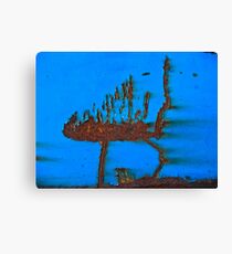 Scaredy Cat? Canvas Print