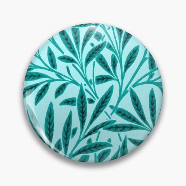 Item preview, William Morris Willow, Turquoise and Aqua designed and sold by Marymarice.