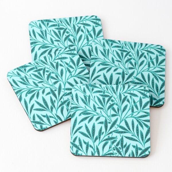 Item preview, William Morris Willow, Turquoise and Aqua designed and sold by Marymarice.