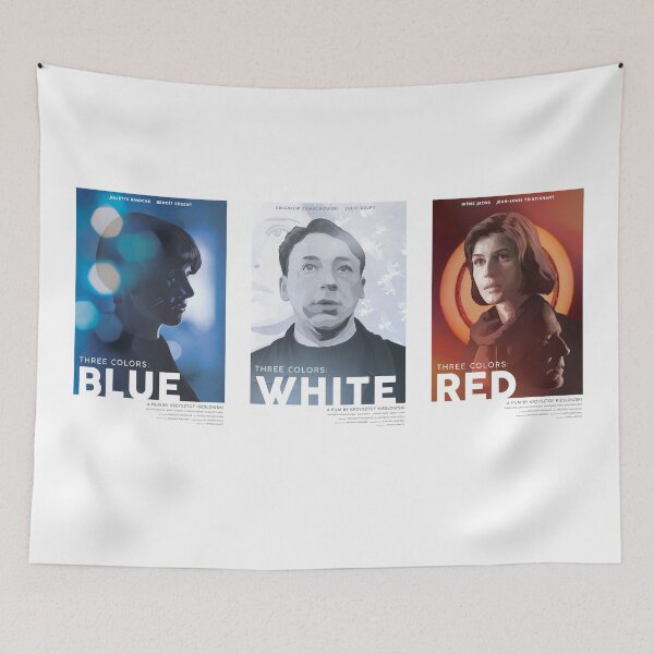 Item preview, Three Colors Trilogy - Blue, White, Red - Krzysztof Kieslowski designed and sold by Chris Ayers.