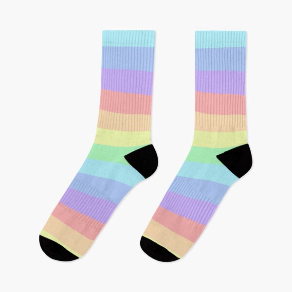 Item preview, lgbtqia+ flag pastel colors designed and sold by T R E N D Y Z.