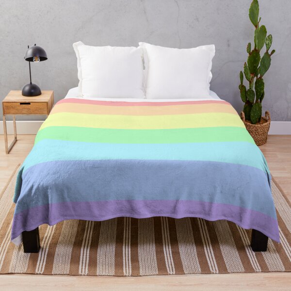 Item preview, lgbtqia+ flag pastel colors designed and sold by T R E N D Y Z.