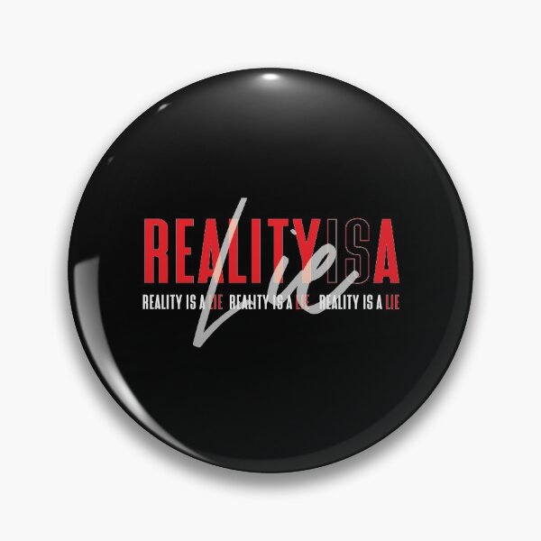 Item preview, Reality is a Lie (Black) designed and sold by ANGELSONLY.
