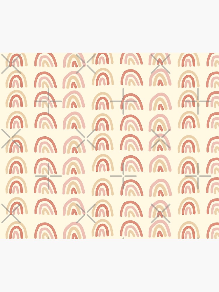 "boho pastel rainbow graphics" Tapestry by SunwaveStickers | Redbubble