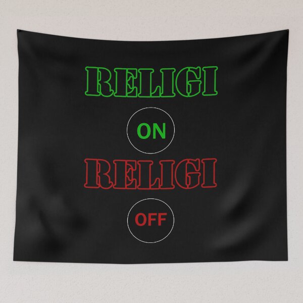 Item preview, Religion Religioff, Funny Sarcastic Antireligion Gift Idea For Atheists  designed and sold by tawscolors.