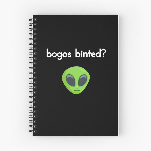 Item preview, bogos binted? (white) designed and sold by Caleb Smith, Illustrator.