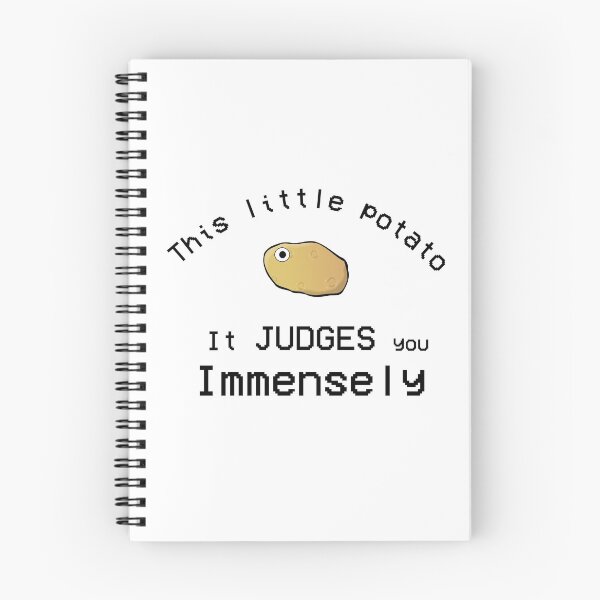 Item preview, This Little Potato It Judges You Immensely Funny tiny Potato shirt designed and sold by Sunmoony.