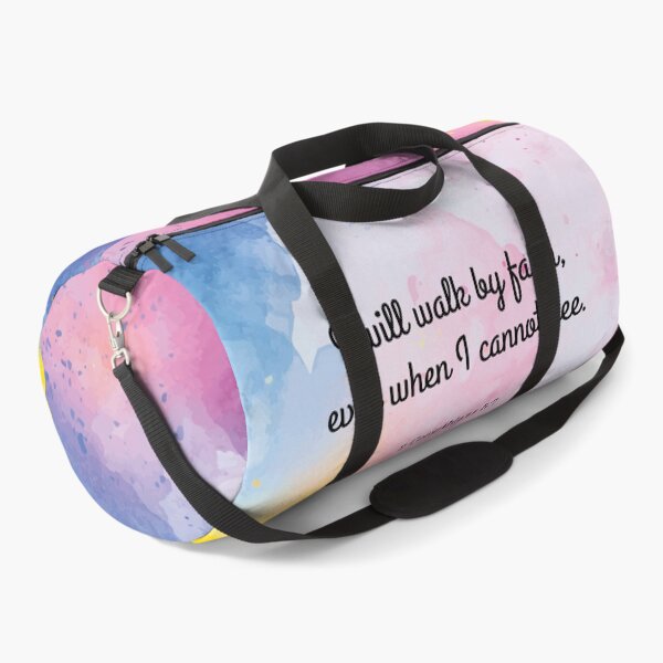 Item preview, I will walk by faith, even when I cannot see. 2 Corinthians 5:7 designed and sold by StudioCitrine.