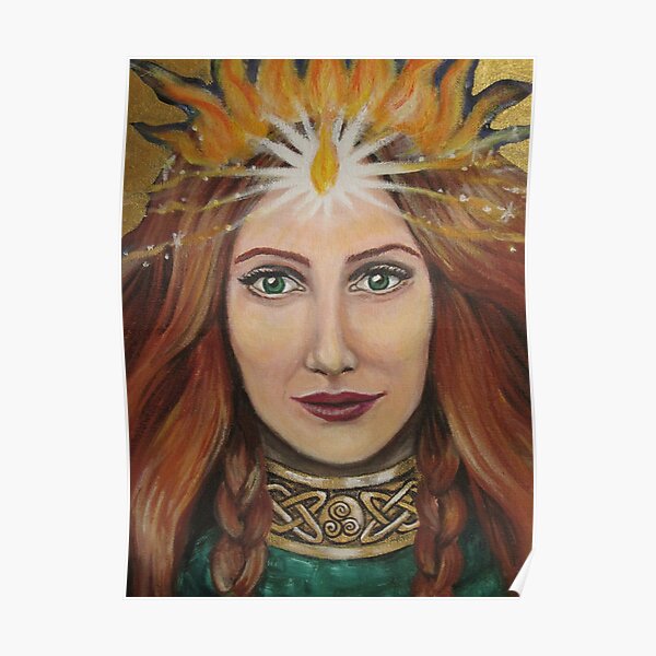Brigid (detail) Poster