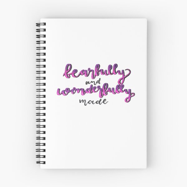 Item preview, Fearfully and Wonderfully Made Psalm 139:14 Bible Verse designed and sold by faithful-ink.