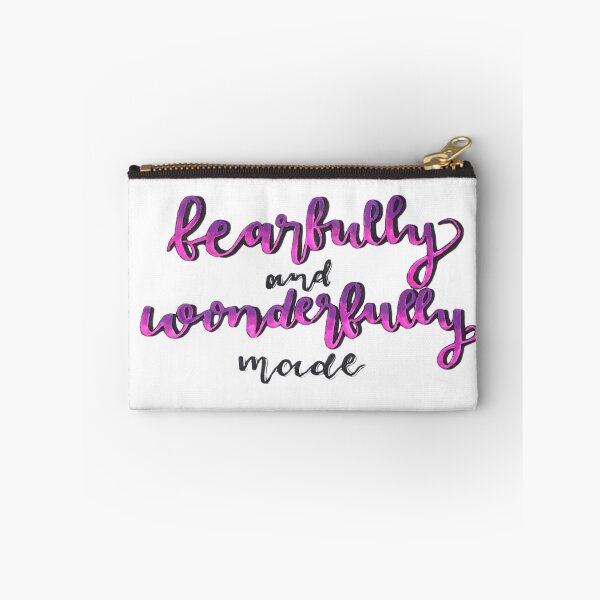 Item preview, Fearfully and Wonderfully Made Psalm 139:14 Bible Verse designed and sold by faithful-ink.