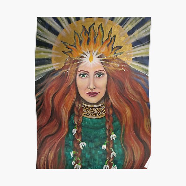 Brigid (detail) Poster