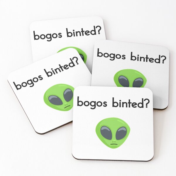 Item preview, bogos binted? (black) designed and sold by Caleb Smith, Illustrator.