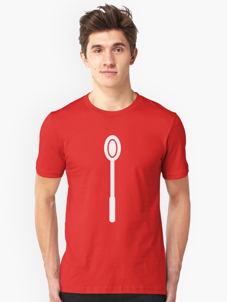 Alternate view of Big Spoon WHITE Slim Fit T-Shirt