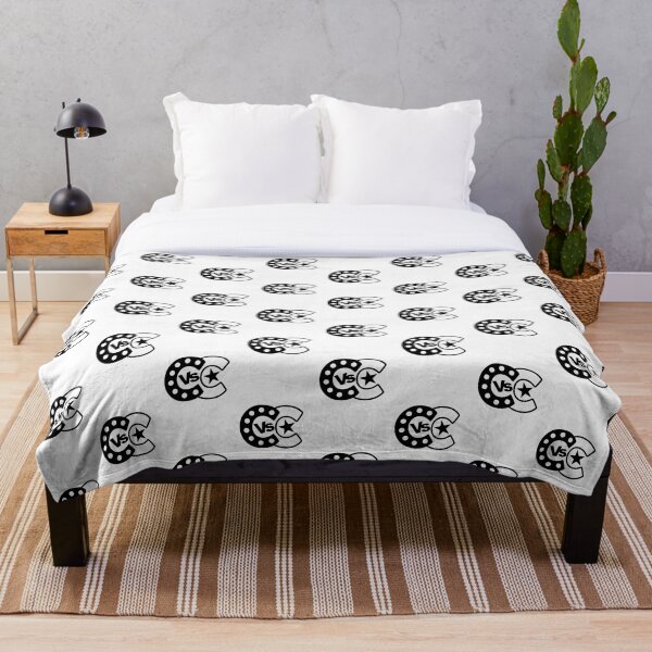Cabaret vs Cancer - Black Throw Blanket