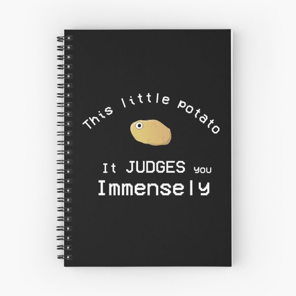 Item preview, This Little Potato It Judges You Immensely Funny tiny Potato shirt designed and sold by Sunmoony.