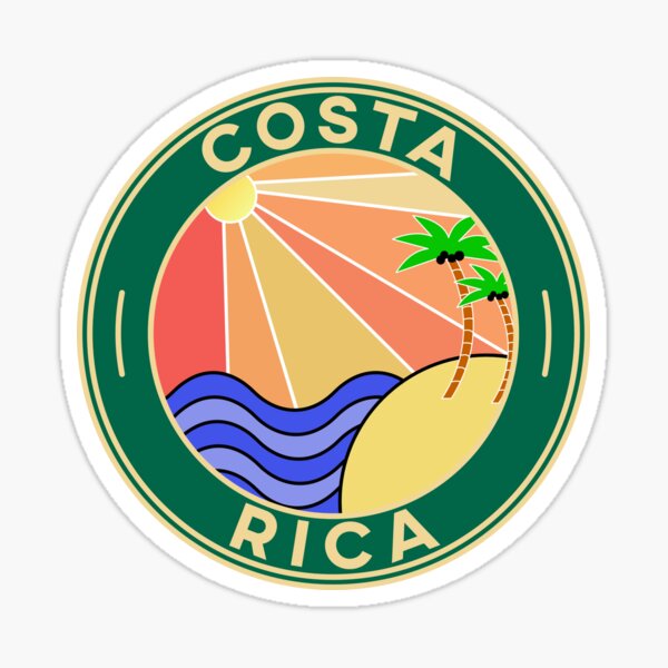 Item preview, Costa Rica Beach Badge designed and sold by JTatum95.