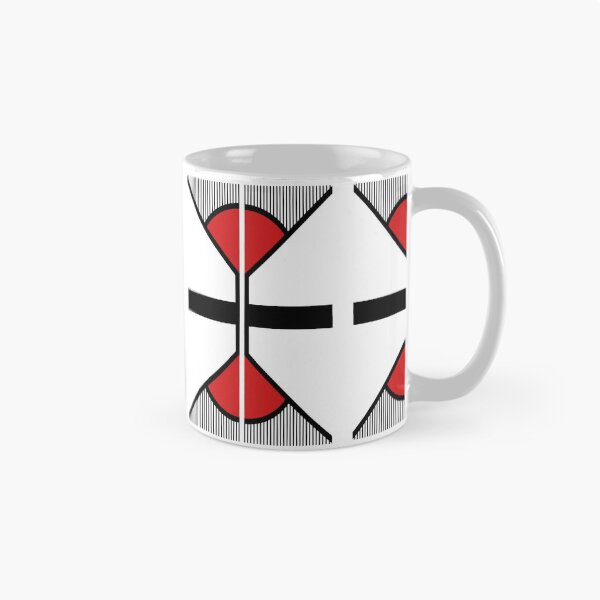 Item preview, abstract art black and red folding fan designed and sold by magarigaveras.