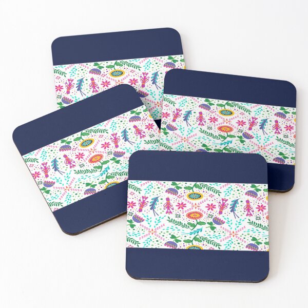 Item preview, Retro Floral Pattern with Birds designed and sold by Cindy Moore.