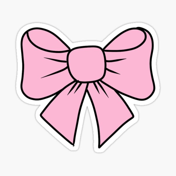 Pink Bow Stickers, Bows Sticker Sheet, Cute Bow Stickers, Pretty Bow  Stickers, Stickers for Planner, Stickers for Journal, Custom Made 