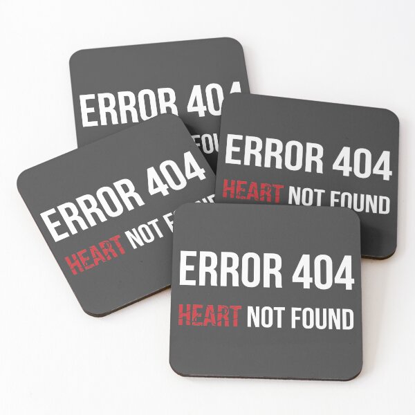 Item preview, Error 404 Heart Not Found designed and sold by AndrewY.