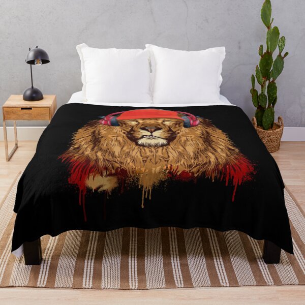 Item preview, Lion,hipster, music look 80s designed and sold by Collagedream.