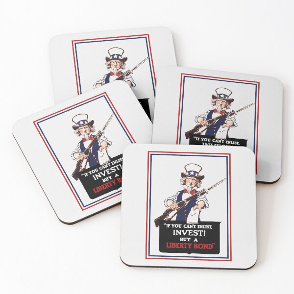 Item preview, If You Can’t Enlist, Invest! -- WWI Uncle Sam  designed and sold by warishellstore.