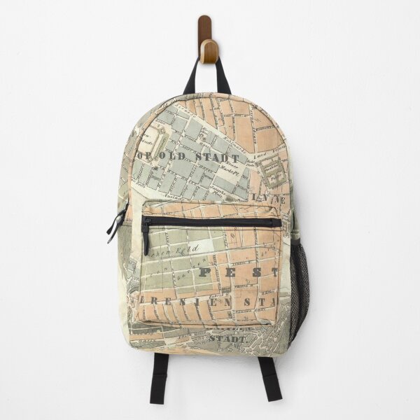 Item preview, Vintage Map of Budapest Hungary (1850) designed and sold by BravuraMedia.