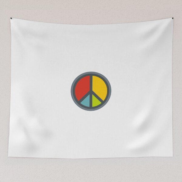 Item preview, Peace sign in various colors indicating diversity and love.  designed and sold by OfferHeat.