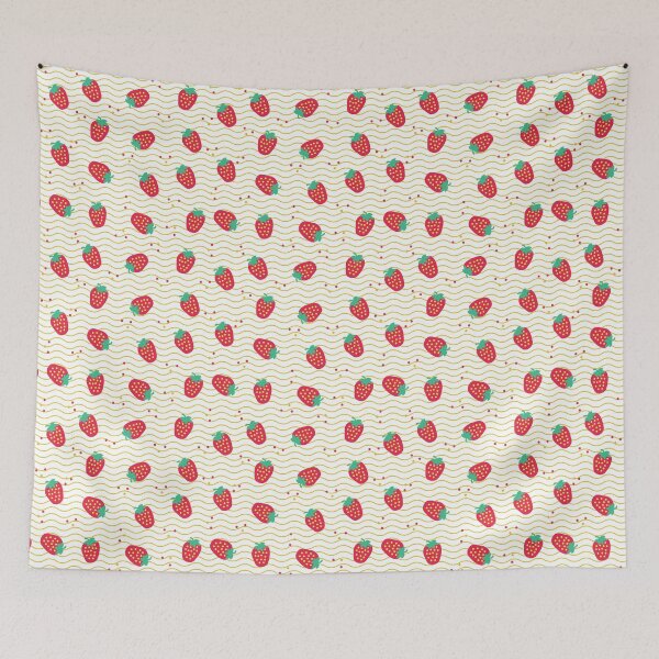 Item preview, Strawberry Seamless Pattern designed and sold by UniqueMw.