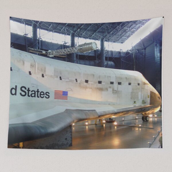 Item preview, Space Shuttle Challenger Photo Smithsonian Space Amex Museum designed and sold by Gordon Nelson.
