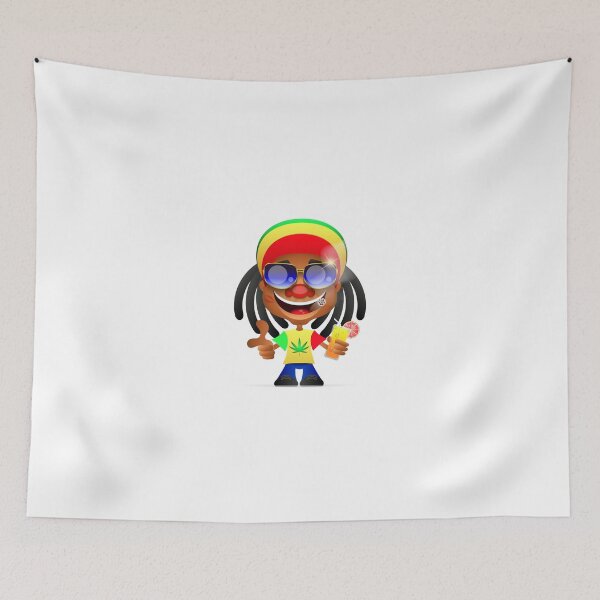 Item preview, Cool Reggae Guy With Drink, Dreadlocks, Sunglasses designed and sold by OfferHeat.