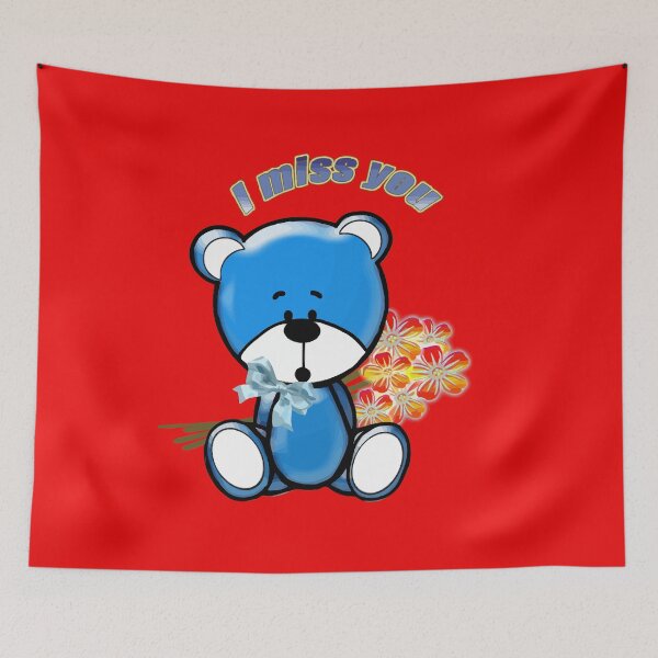 Item preview, Teddy - I miss you designed and sold by harietteh.