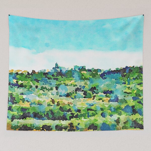 Item preview, Landscape with Tocco Casauria from train window designed and sold by Giuseppe Cocco.