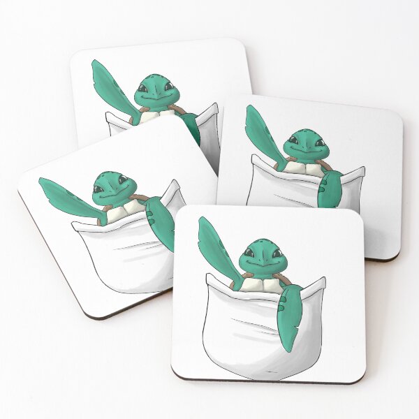 Item preview, Pocket Baby sea turtle cute animal t-shirt  designed and sold by MoriaDoesArt.